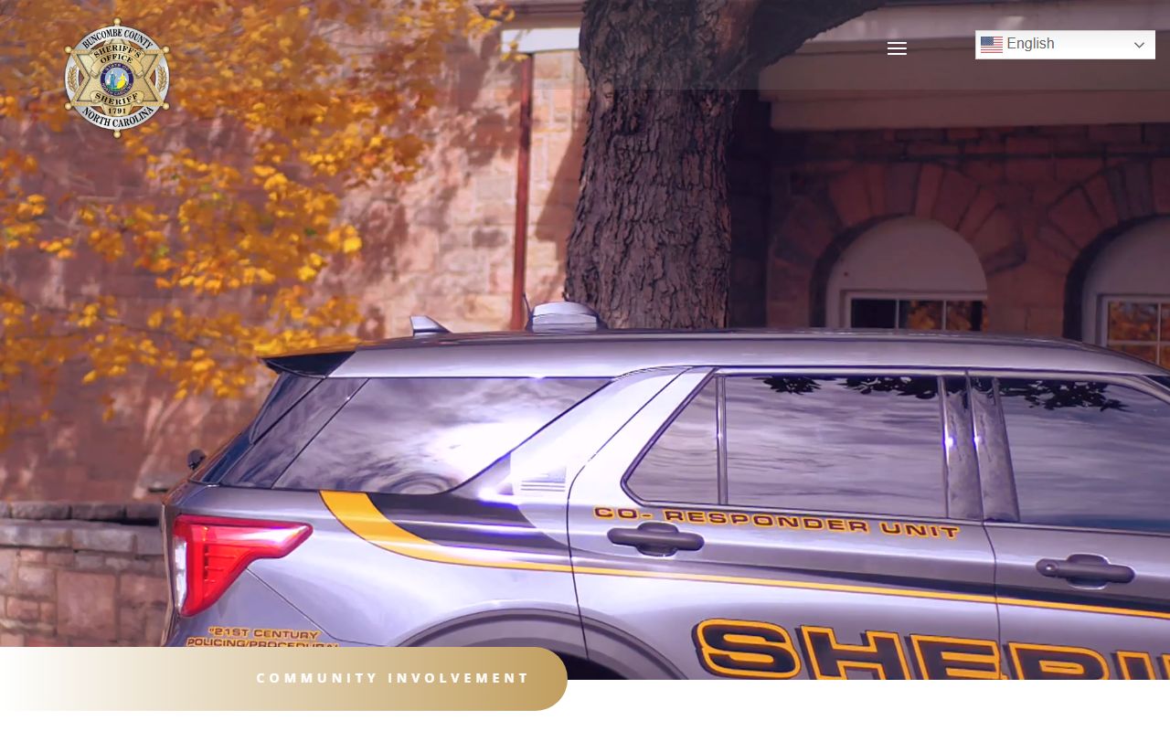 Buncombe County Detention Division booking reports page